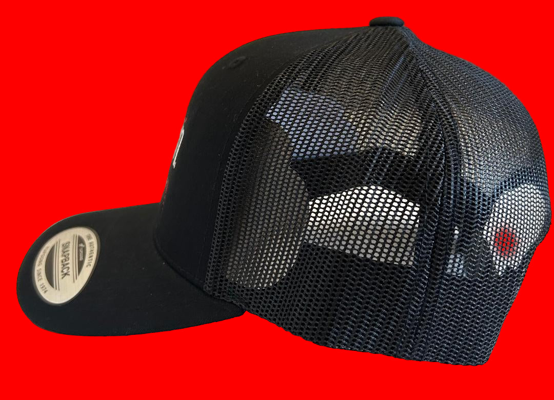 BITTEN BY VAMPIRES TRUCKER HAT (DAMON. KLAUS, STEFAN, ELIJAH)