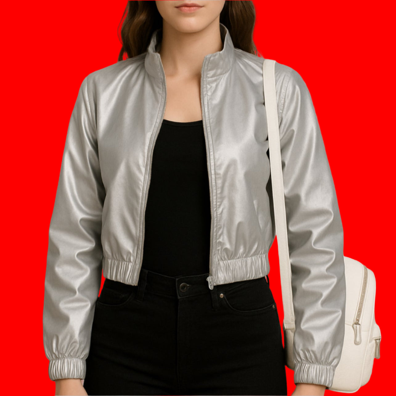 A Walk in the Rain Metallic Rain Jacket in Salvatore Brothers