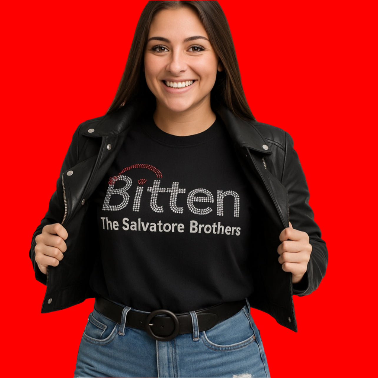 Bitten by the Salvatore Brothers Diamond Tee