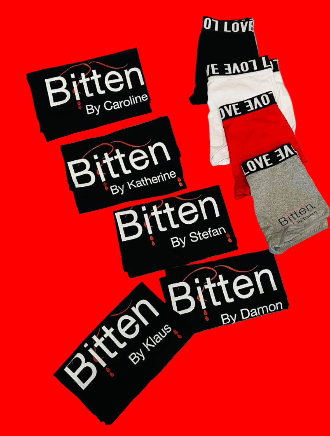 YOUR OWN BITTEN BOYFRIEND UNDERWEAR