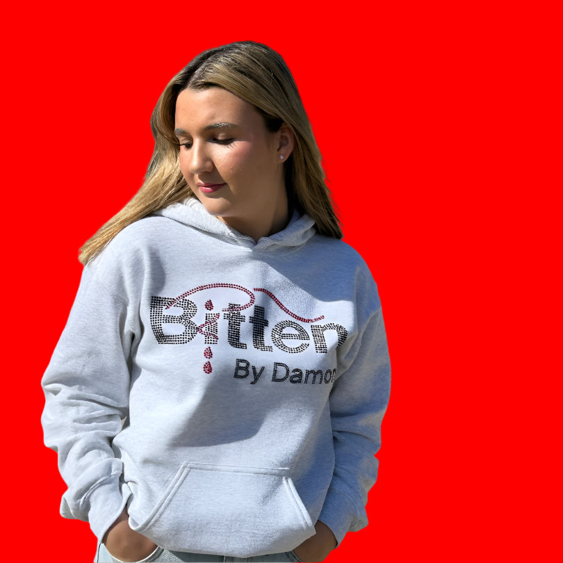 Vampires in Black Diamonds Hooded Sweatshirt