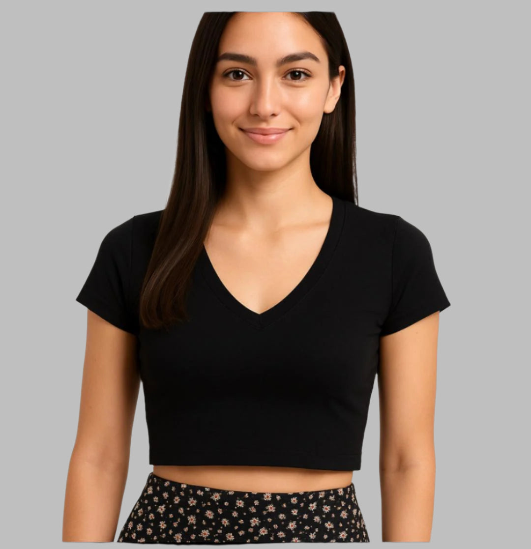 Vamp Crop Tops