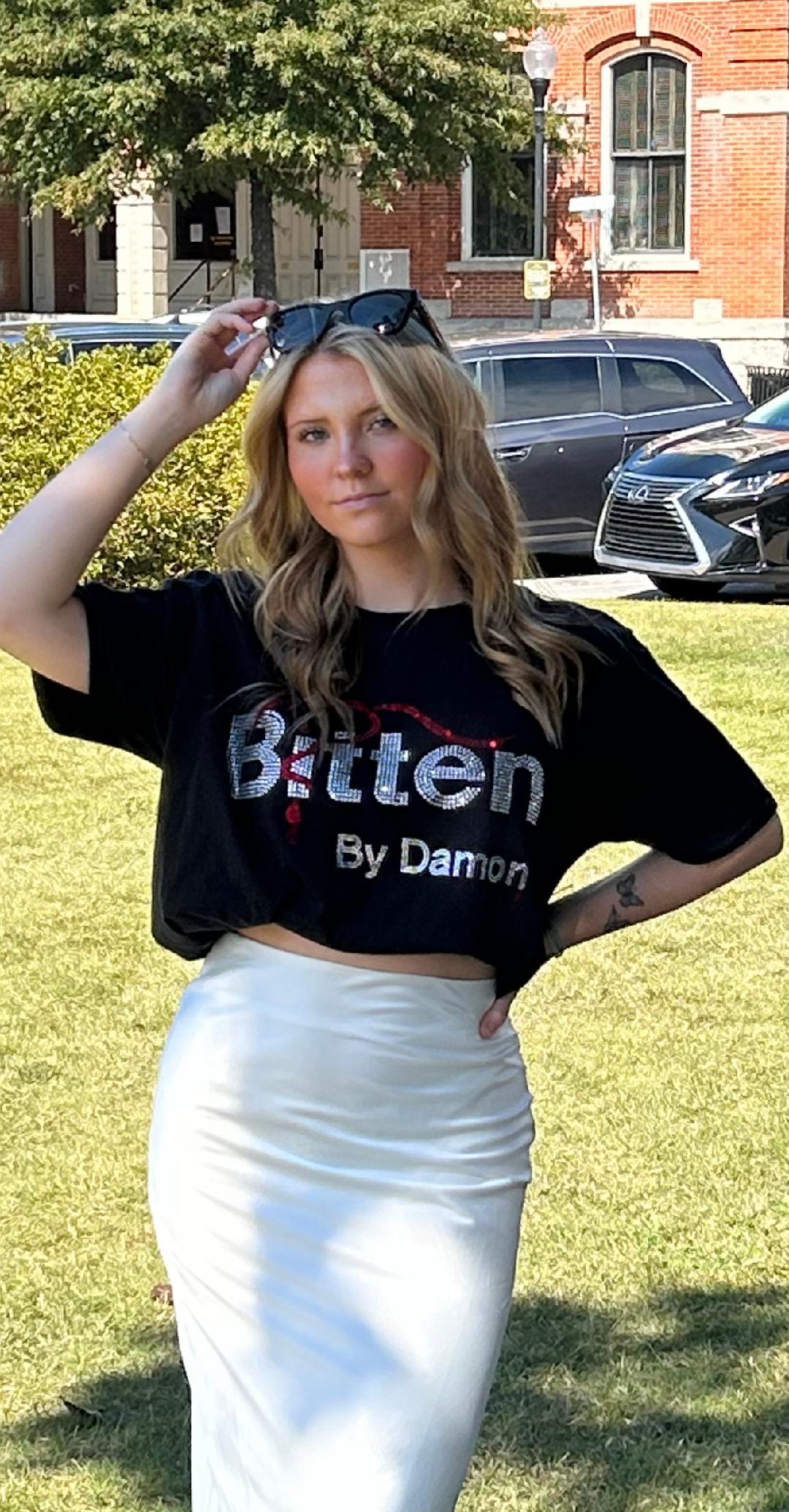 Black Rhinestone Tee in all Names