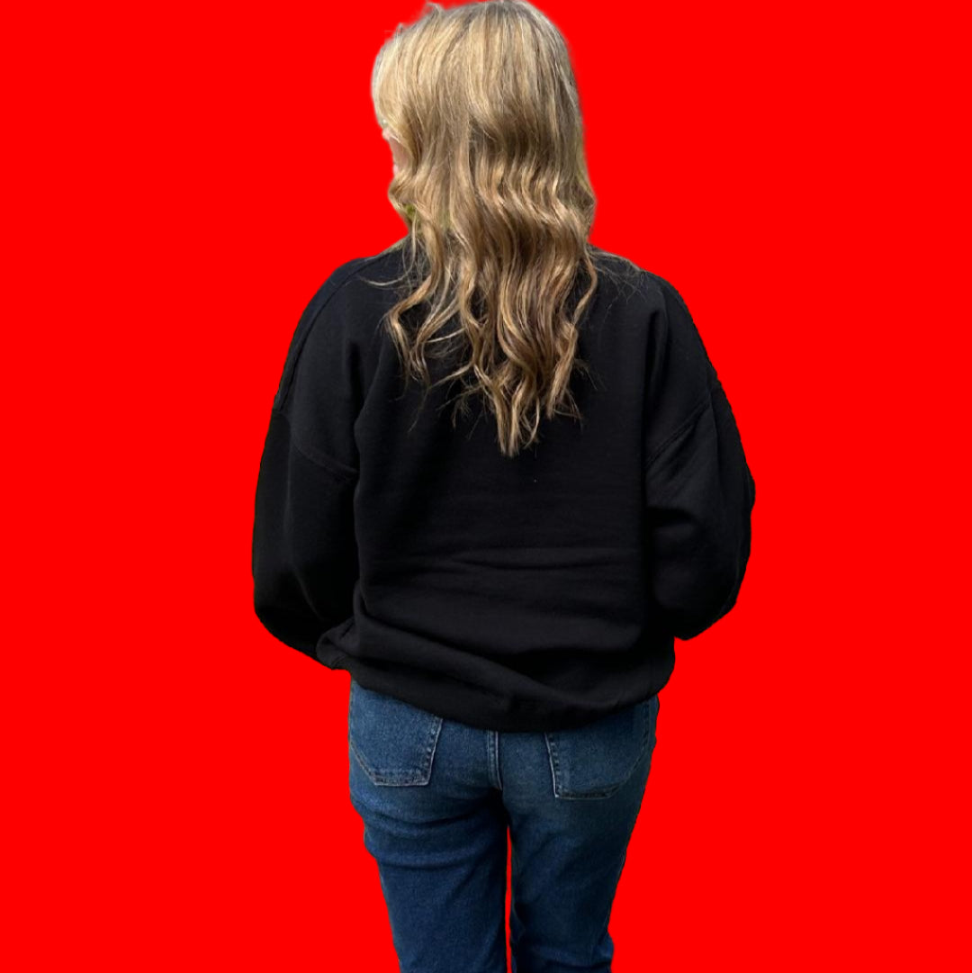 Black Crewneck Sweatshirt In all Names