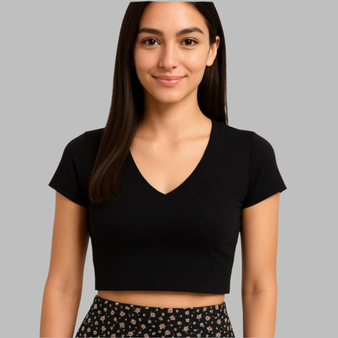 Vamp Crop Tops