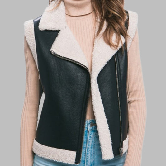 BITTEN WINTER SHERPA VEST