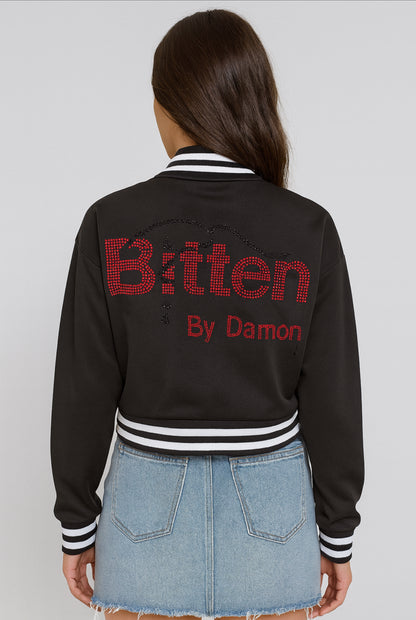 Big Bad Vampire Red Diamond Crop Jacket