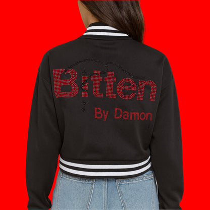Big Bad Vampire Red Diamond Crop Jacket