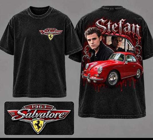 STEFUSSY WITH HIS TVD CAR