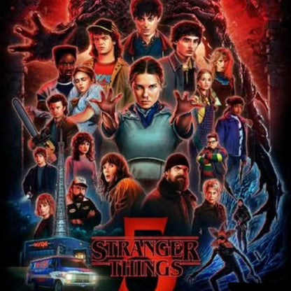 STNGR THINGS BLACK TEE