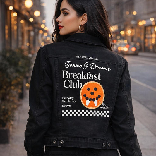 DAMON PANCAKE BLACK DENIM JACKET