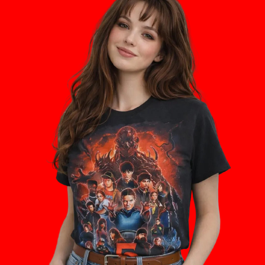 STNGR THINGS BLACK TEE