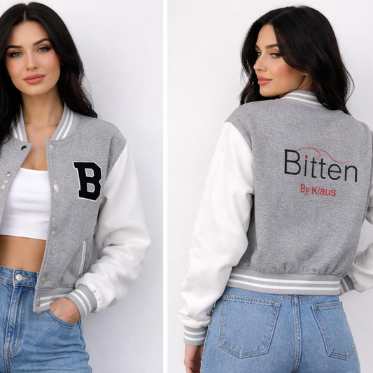 Heather Gray Cropped Jacket