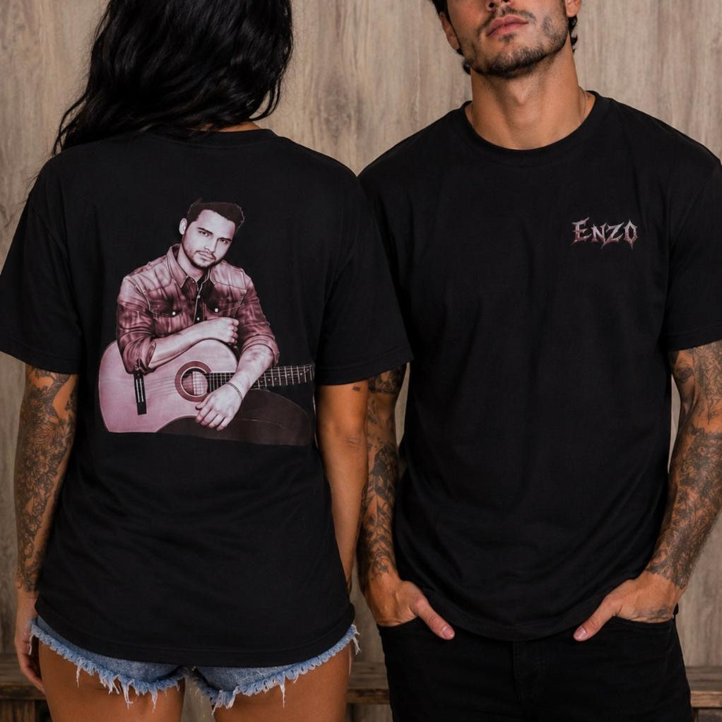 Enzo Black tee