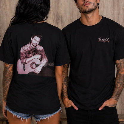 Enzo Black tee