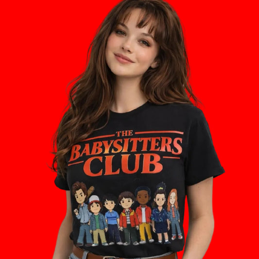 BABYSITTER CLUB BLACK TEE