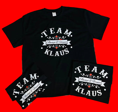TEAM KLAUS MIKAELSON T SHIRT
